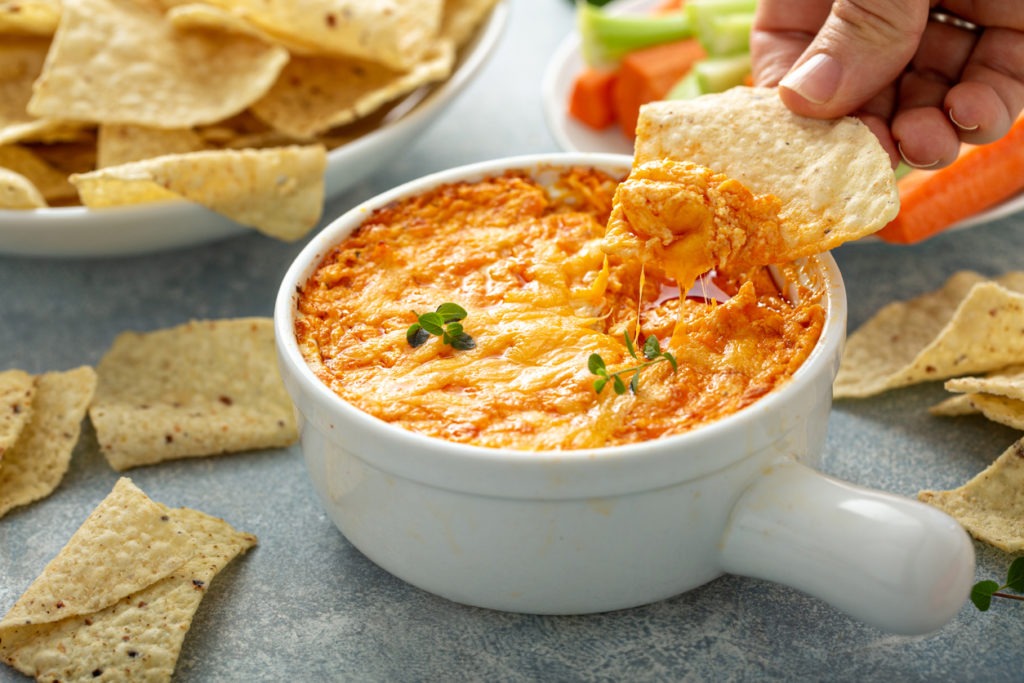 Cheesy Chicken Dip, Buffalo Chicken Dip