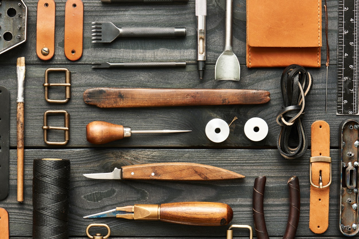Leather crafting tools
