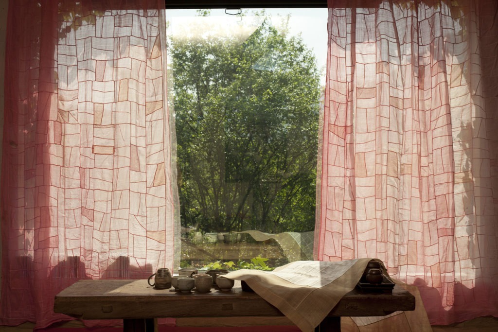 fabric curtain