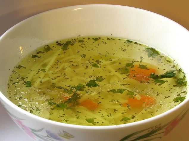 Low-sodium broth