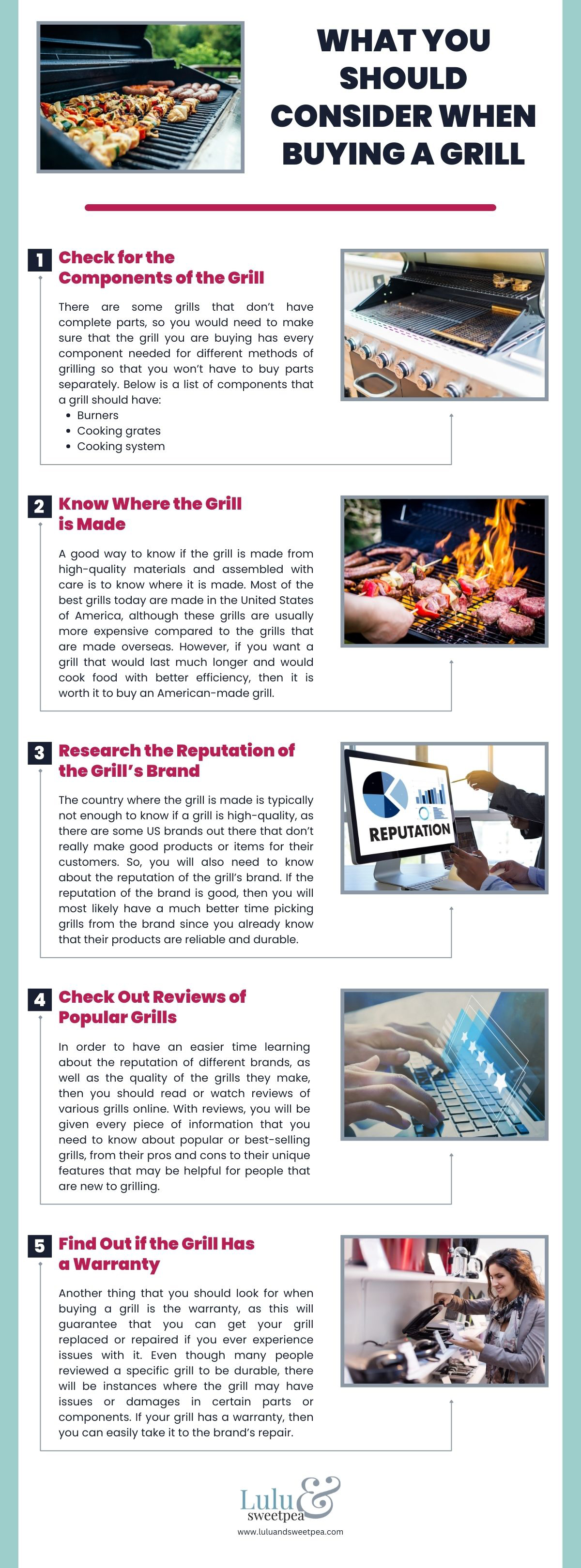 What You Should Consider When Buying a Grill