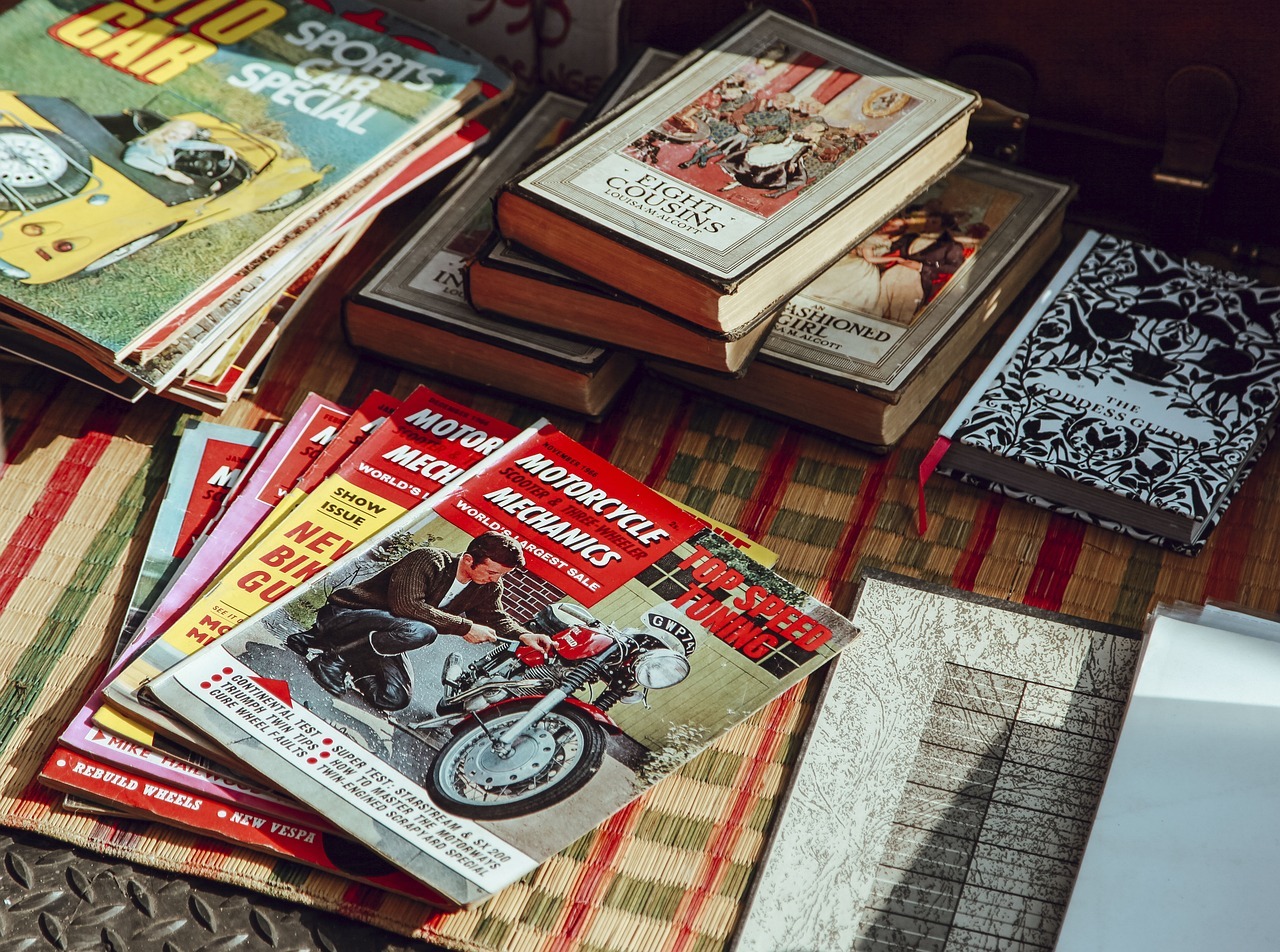 Books and magazines