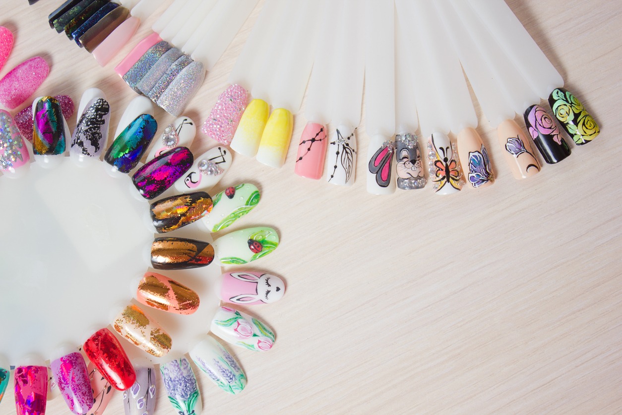 Manicure color picker