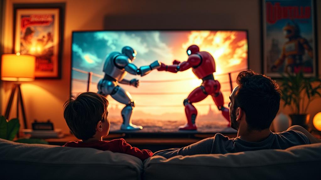 robot boxing competition film