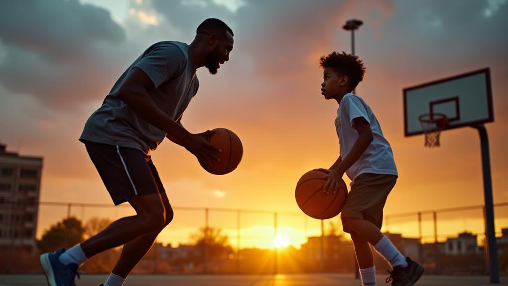 basketball father son relationship drama