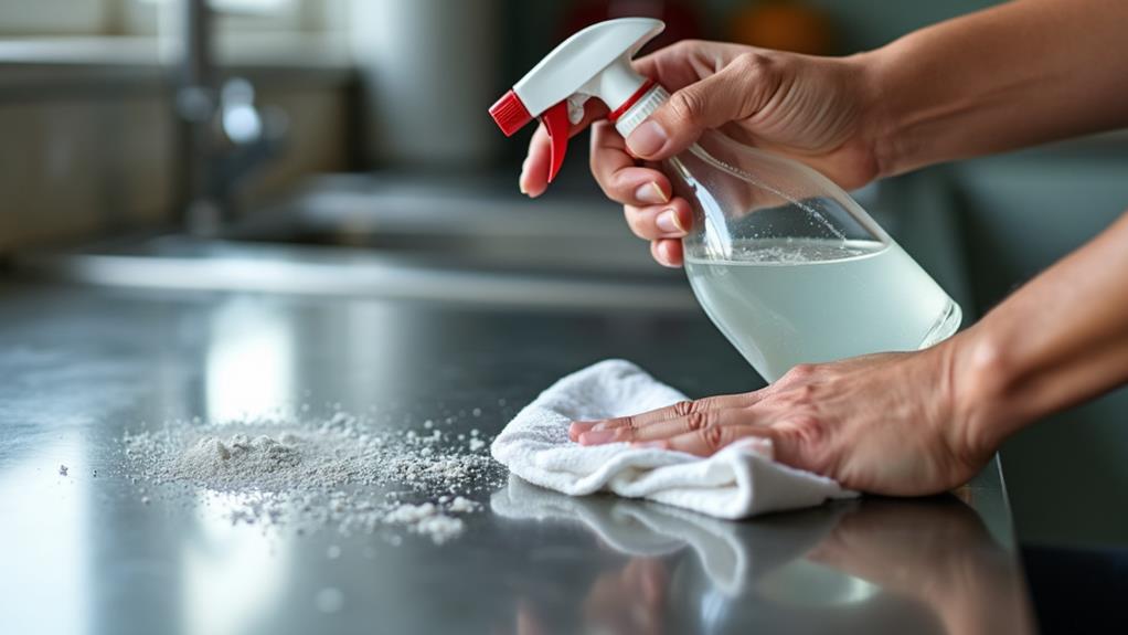 vinegar cleaning solution recommendation