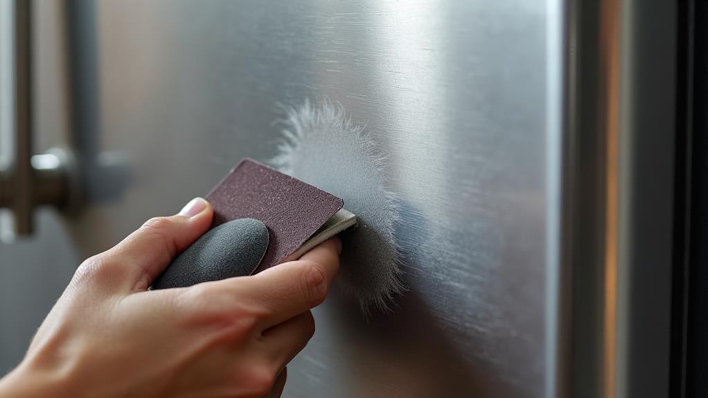 repairing deeper surface scratches