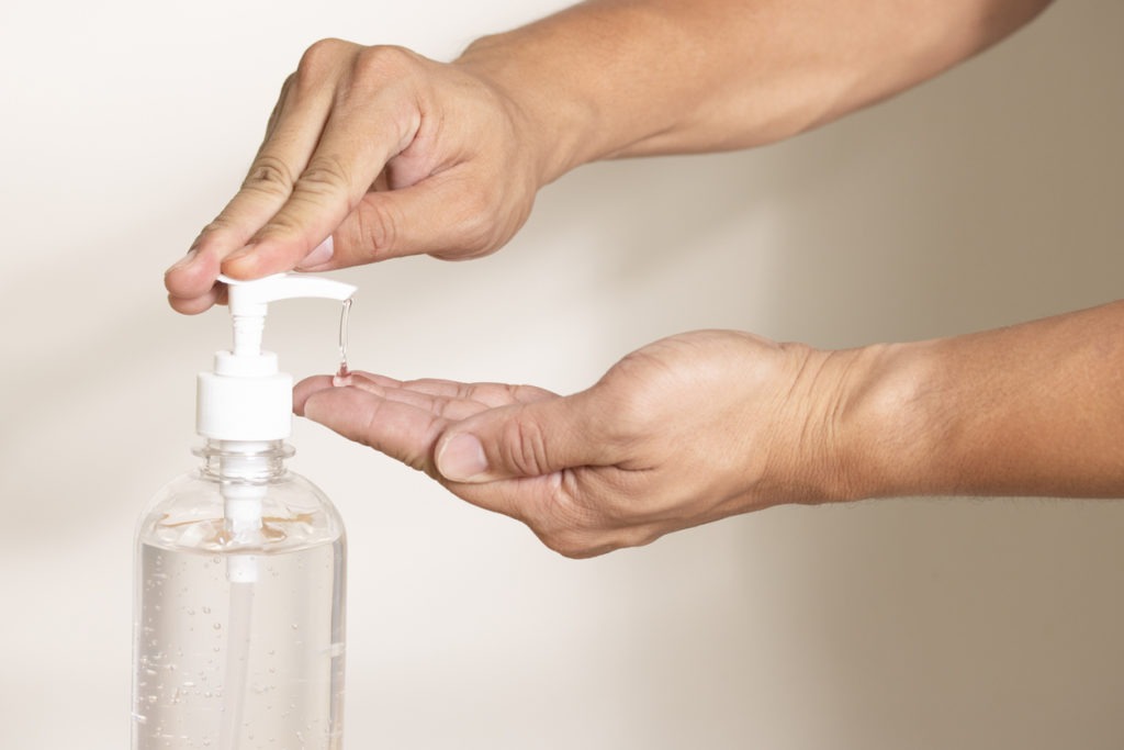 Hand sanitizer, Alcohol gel hand sanitizer