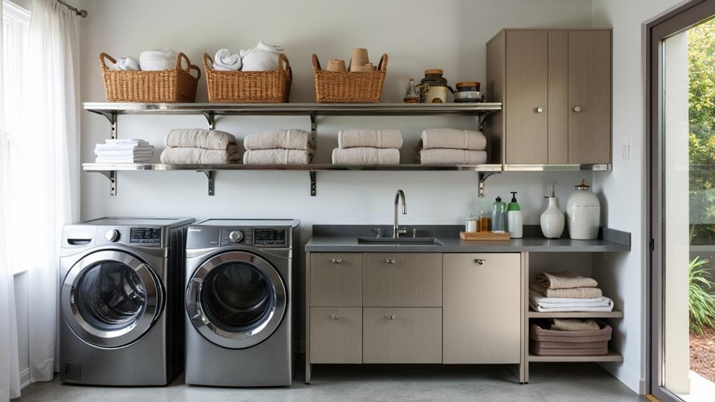 streamlined laundry space solutions