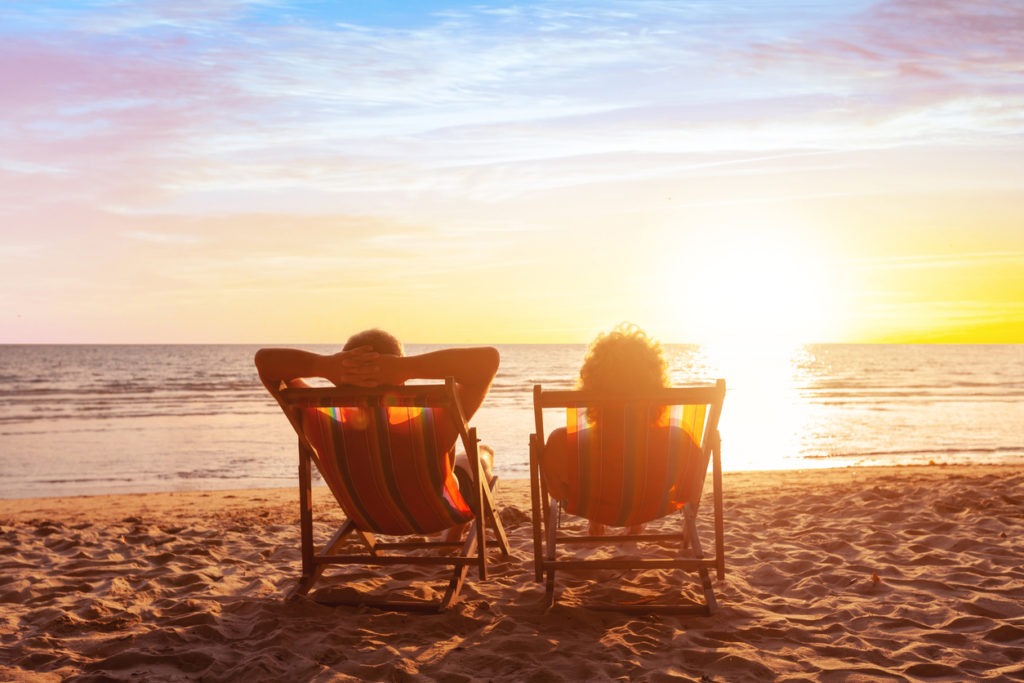 summer holidays, beach travel, vacation for couple