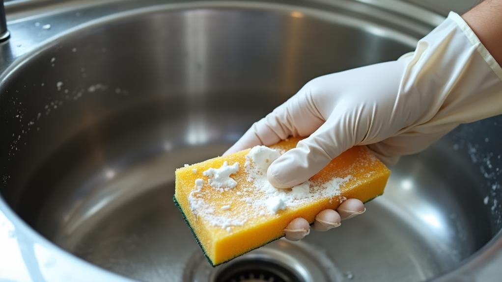 use baking soda paste