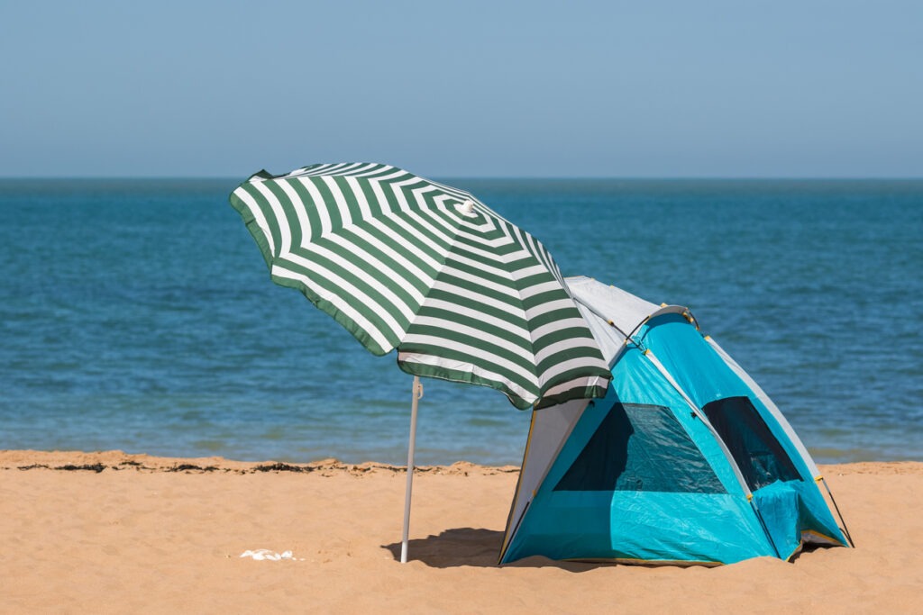 changing room tent