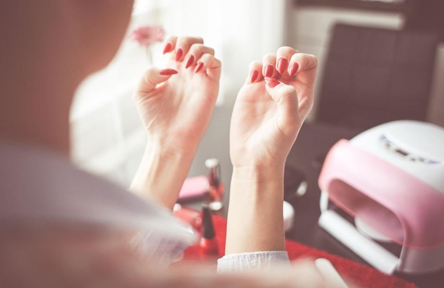done getting manicure