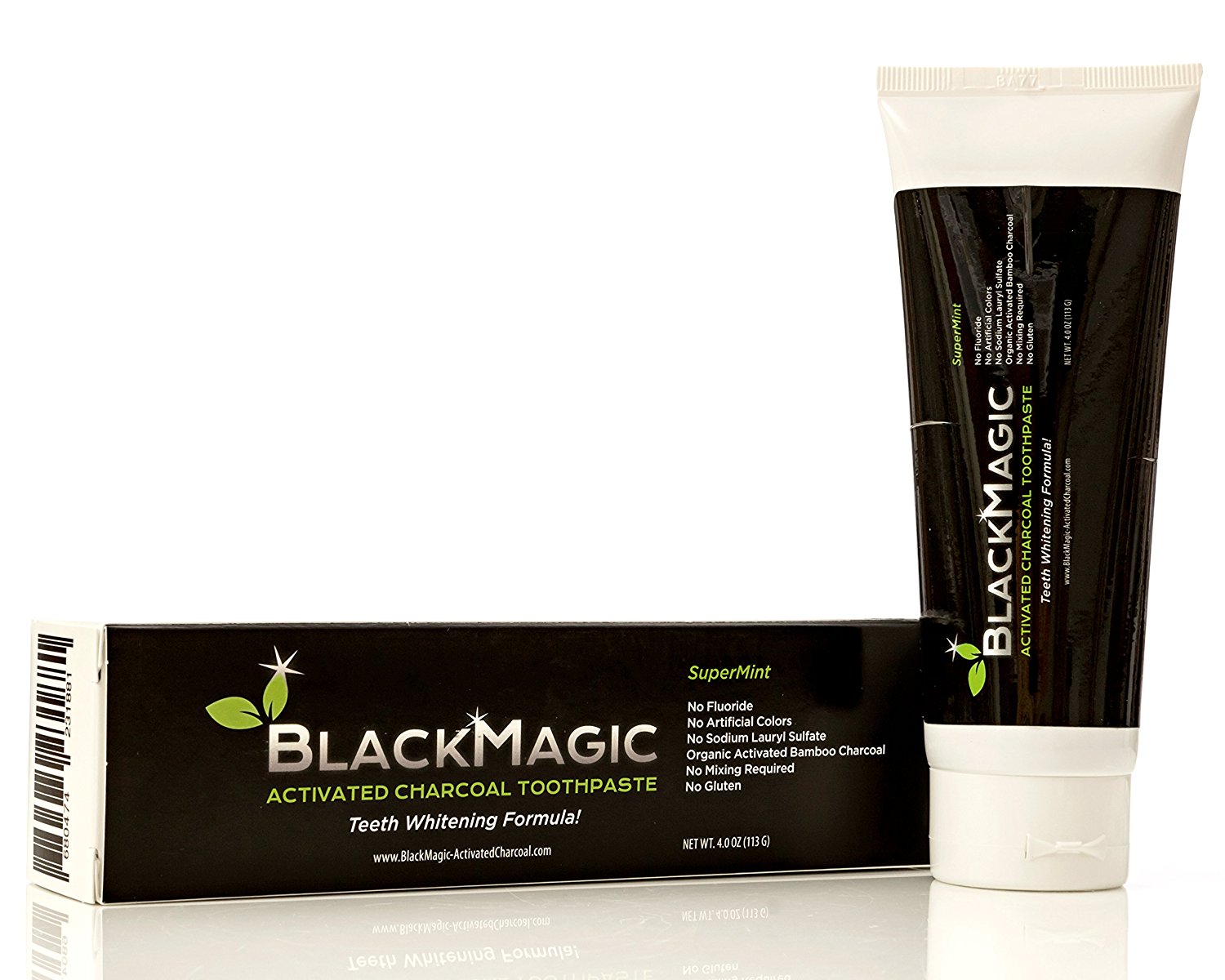 Blackmagic toothpaste