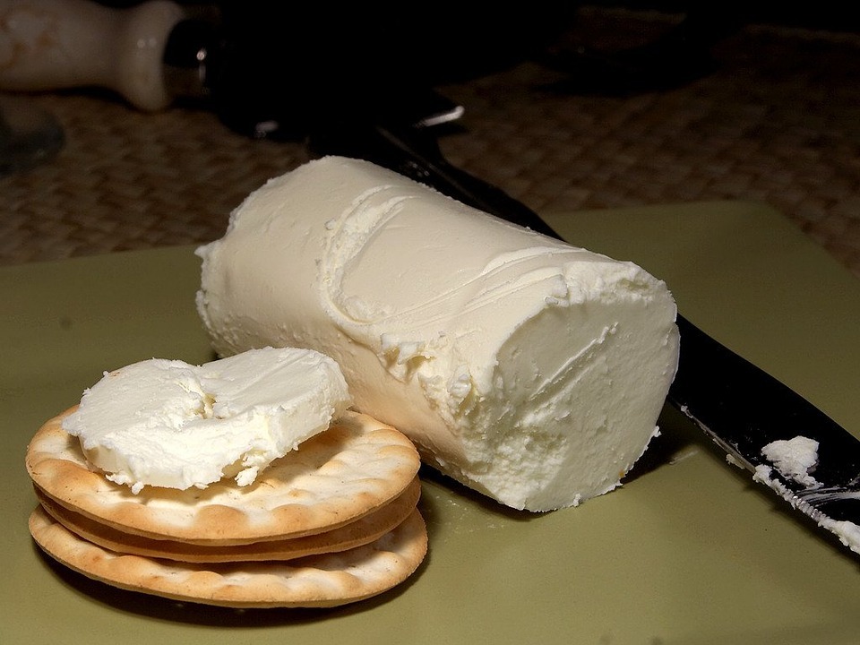 a log of goat cheese
