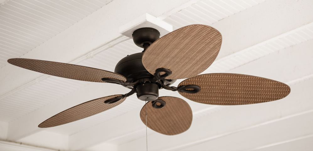 a standard outdoor ceiling fan