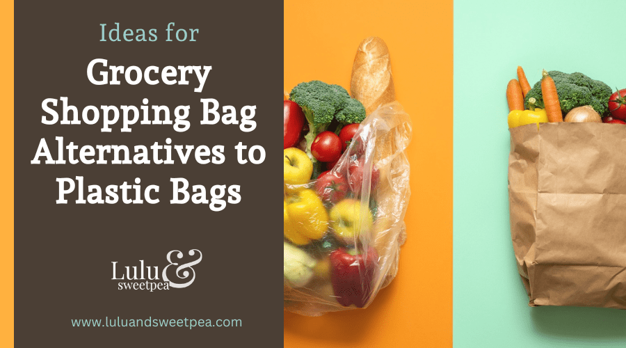 Ideas for Grocery Shopping Bag Alternatives to Plastic Bags