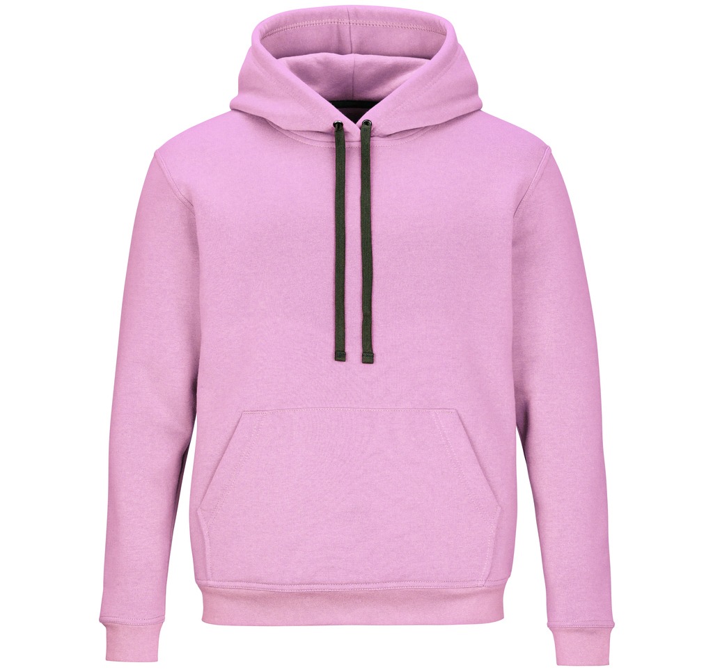pink hoodie in white background