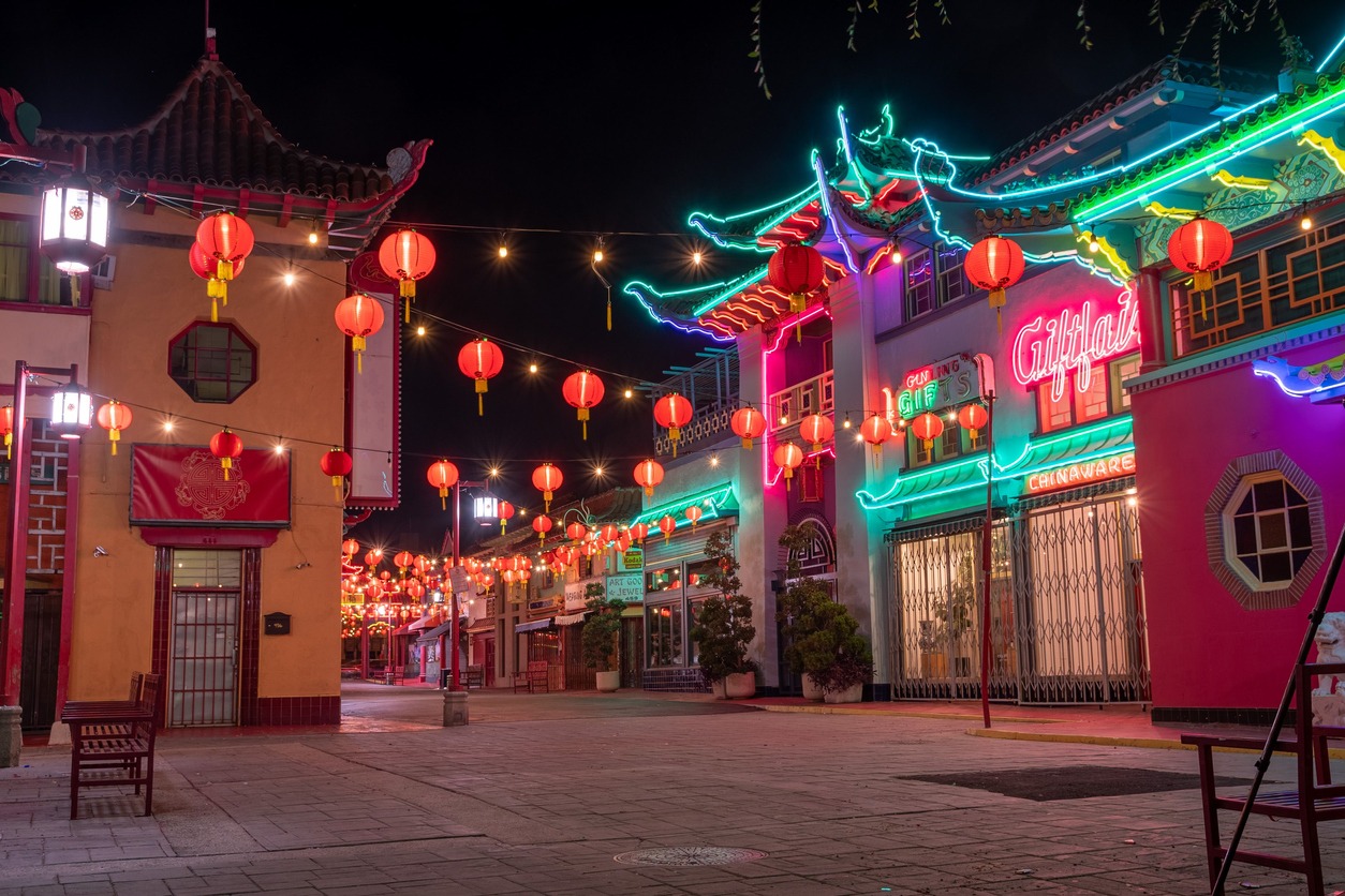 Los Angeles' Chinatown area