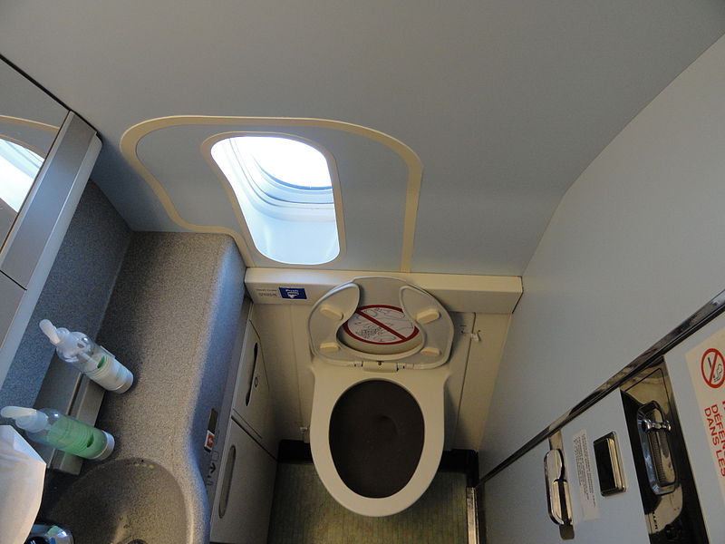 airplane lavatory