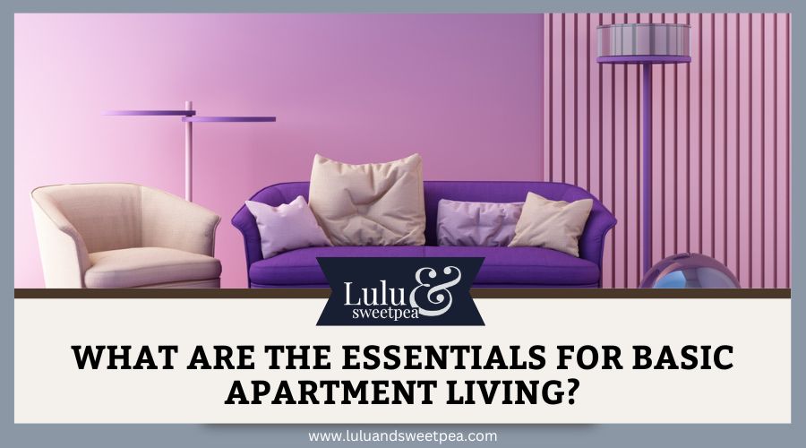 What are the essentials for basic apartment living?