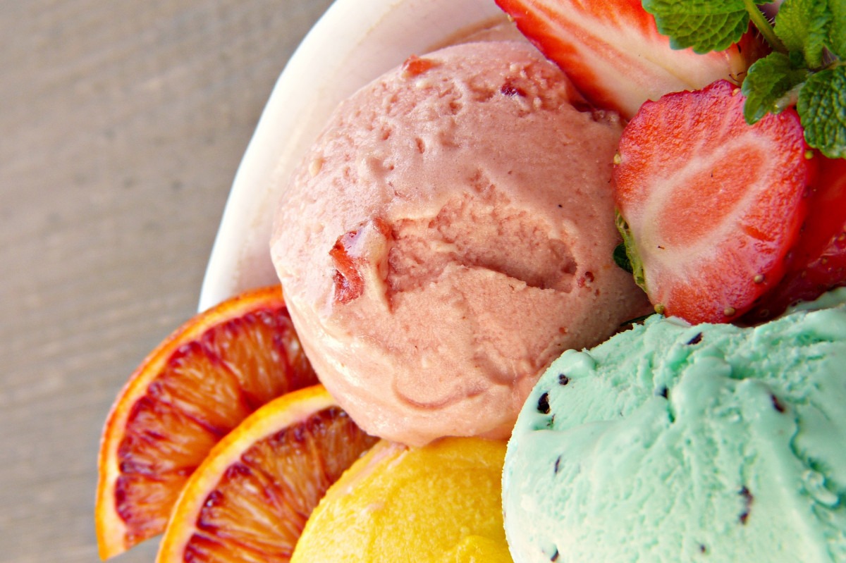 Frozen Fruit Ice Cream
