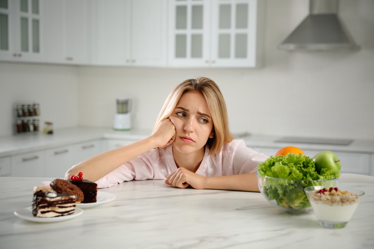 Certain people may face anxiety due to their eating habits