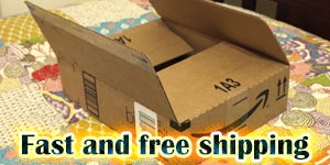 Fast and free shipping