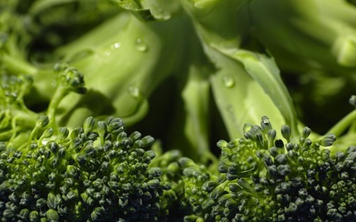 Broccoli is a raw food item
