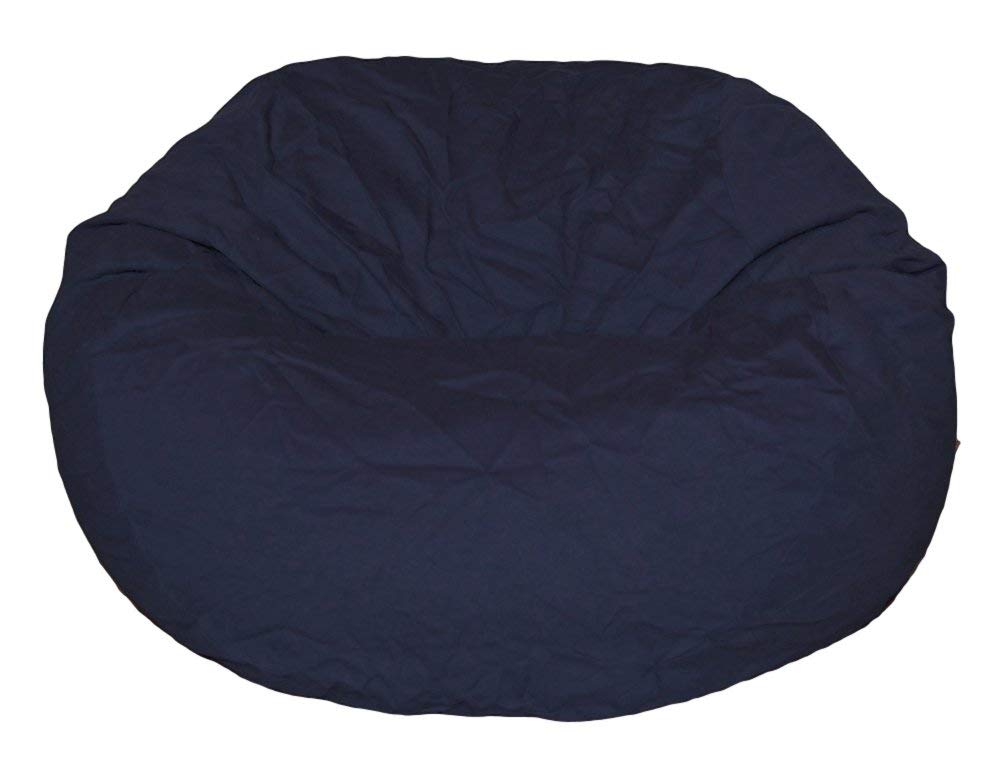 Ahh-Products-Navy-Organic-Cotton-Large-Bean-Bag-Chair