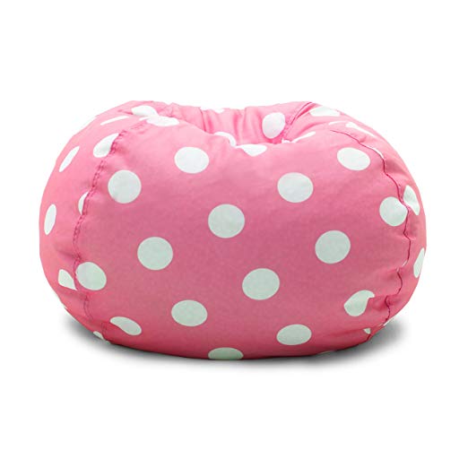 Big-Joe-Classic-Bean-Bag-Chair-Candy-Pink-Polka-Dot