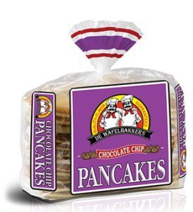 De Wafflebakkers Chocolate Chip All Natural Whole Grain Pancake