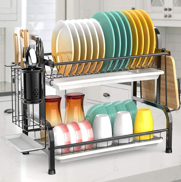 Best dish drying rack for utensils and cutlery. 