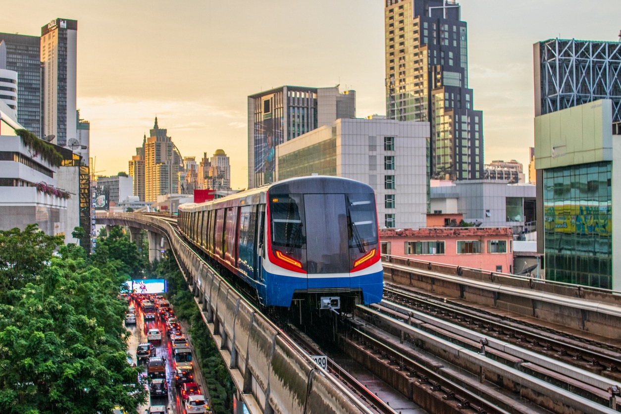 Skytrain in Bangkok