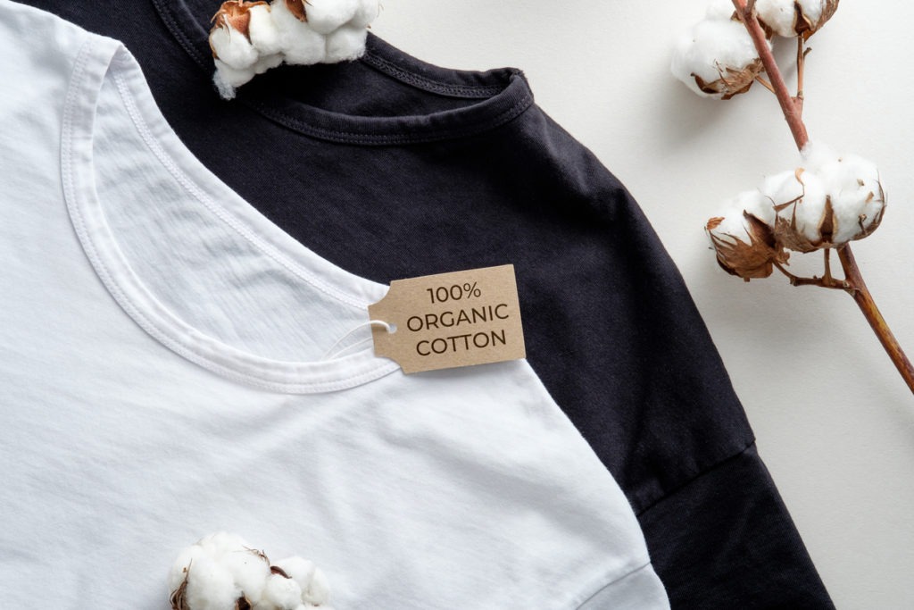 T-shirts made of cotton