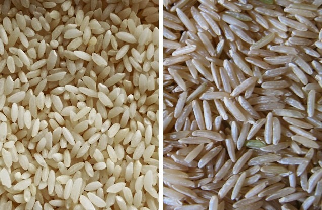 Two-different-varieties-of-rice