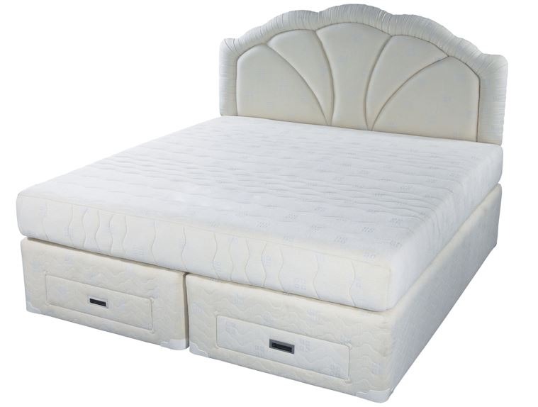 white divan bed