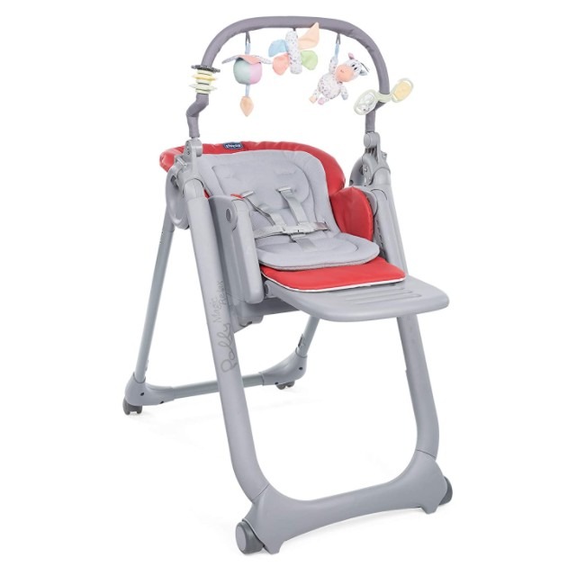 Chicco Polly Magic Scarlet High Chair 2 in 1