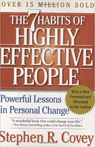 The 7 Habits of Highly Effective People by Stephen R Covey