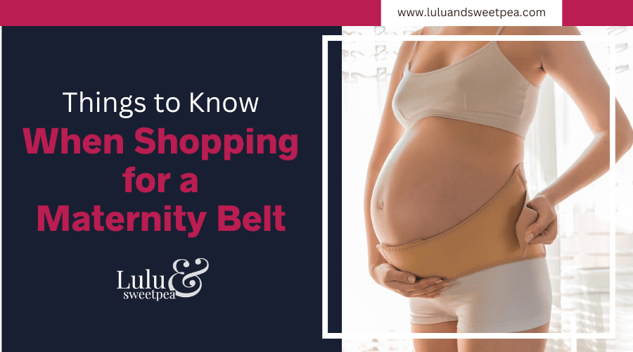 Things to Know When Shopping for a Maternity Belt