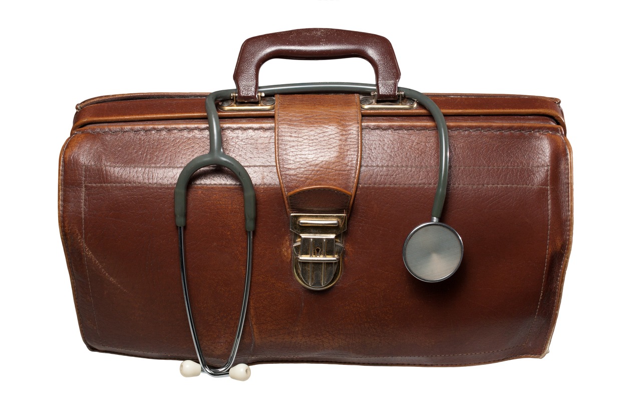 a leather doctor’s bag