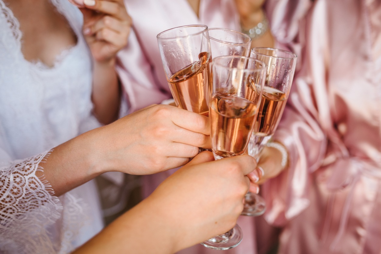 Bridesmaid Champagne Flutes