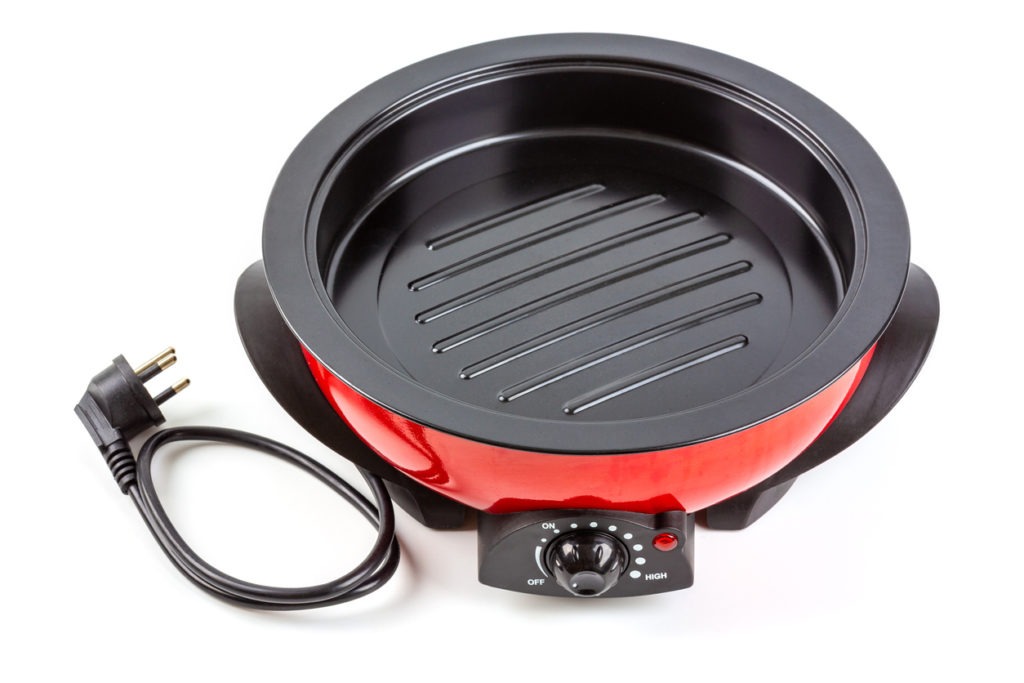 Electric cooking hot pot
