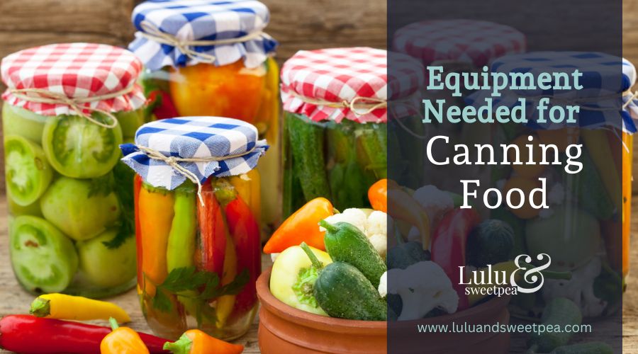 Equipment Needed for Canning Food