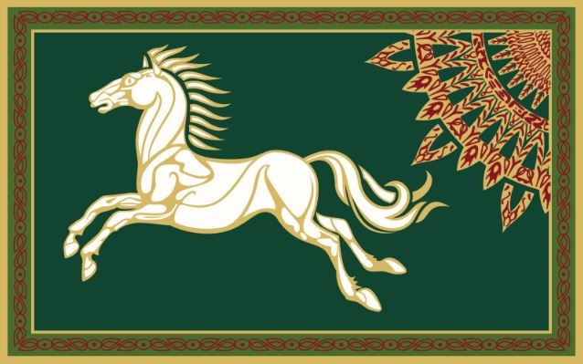 Flag of the Kingdom of Rohan