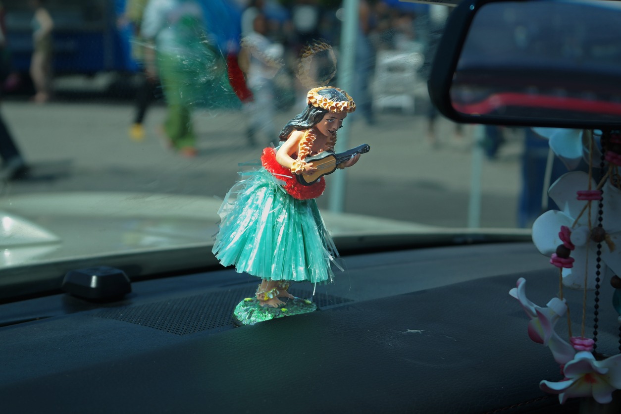 Hula Dancer, Hawaii, Dashboard Doll