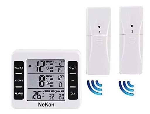 NeKan Digital Refrigerator Thermometer