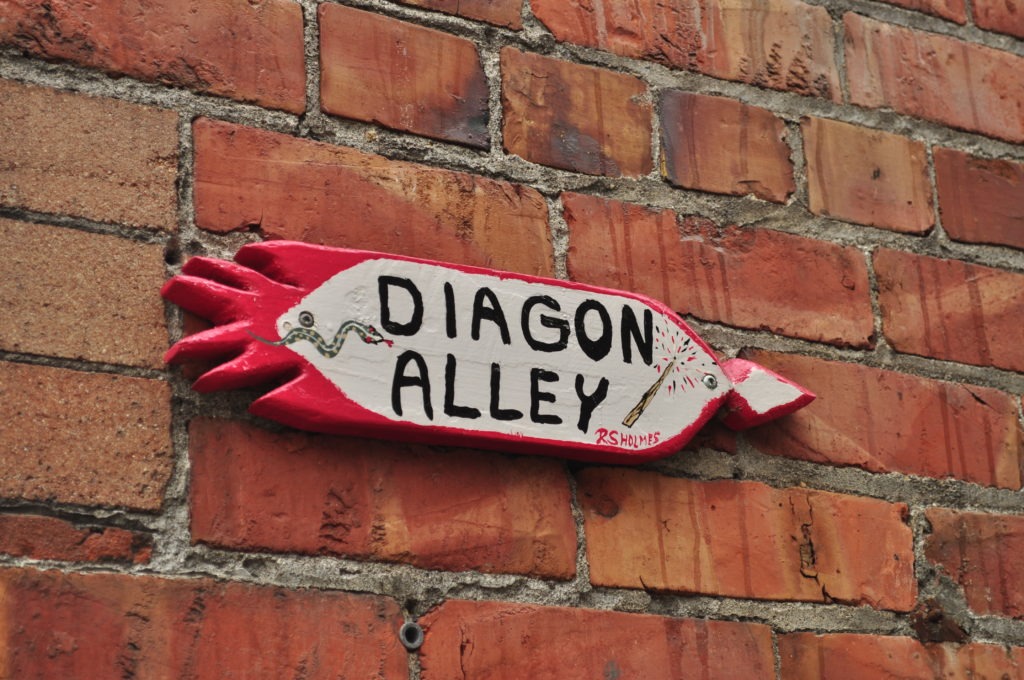 Diagon Alley Harry Potter Brick Wall