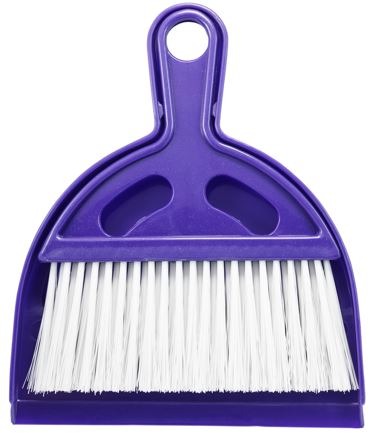 Set of plastic broom