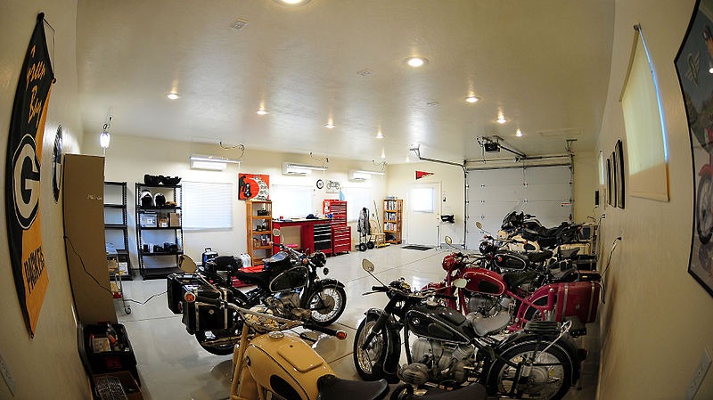 a-garage-turned-into-a-Man-Cave-containing-lots-of-motorcycles